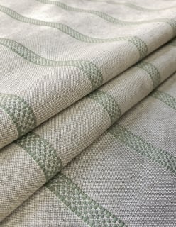 HOPSACK STRIPE vihreä